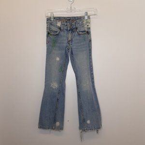 Distressed Worn Jeans